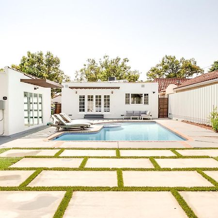 Villa Monthier Melrose Po7H2O0 Los Angeles Exterior foto