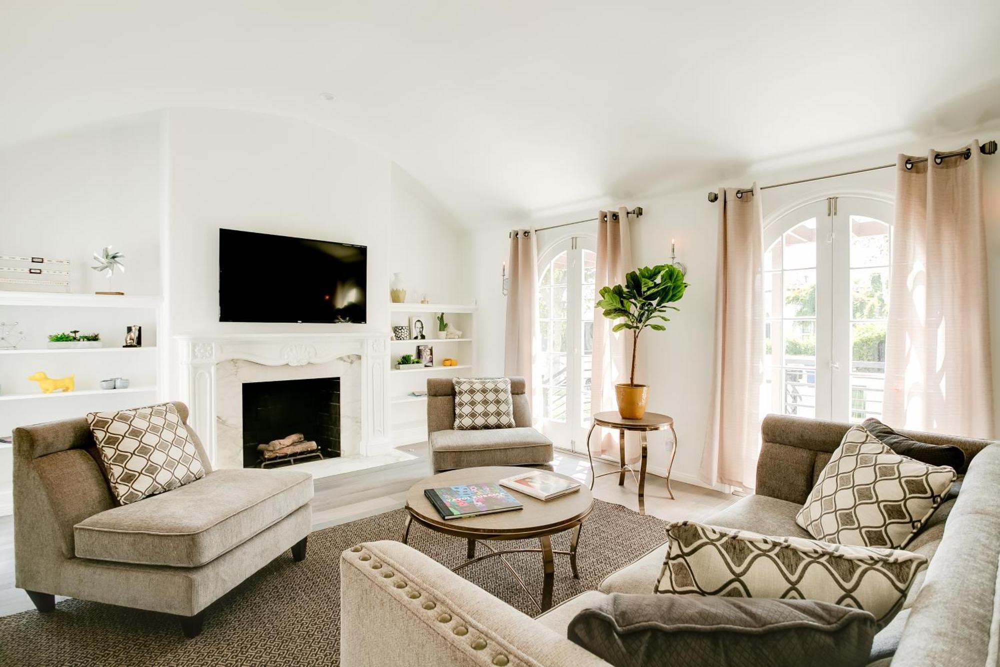 Villa Monthier Melrose Po7H2O0 Los Angeles Exterior foto